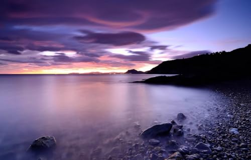 Personalisiertes Fotopuzzle, individuelles Holzpuzzle aus Fotos, 100 Teile für Erwachsene, Meer, Landschaft, 45,5 x 35,5 cm Personalisiertes Fotopuzzle, individuelles Holzpuzzle aus Fotos, 100 Teile für Erwachsene, Meer, Landschaft, 45,5 x 35,5 cm von CUREW