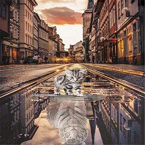 Puzzle 100 Teile Katze und Tiger Puzzle für Erwachsene Kinder 45,5 x 35,5 cm Puzzle 100 Teile Katze und Tiger Puzzle für Erwachsene Kinder 45,5 x 35,5 cm von CUREW