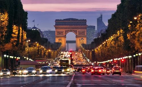 Puzzle 1000 Teile Champs Elysees und Arc De Triomphe in Paris 38x26CM Puzzle 1000 Teile Champs Elysees und Arc De Triomphe in Paris 38x26CM von CUREW