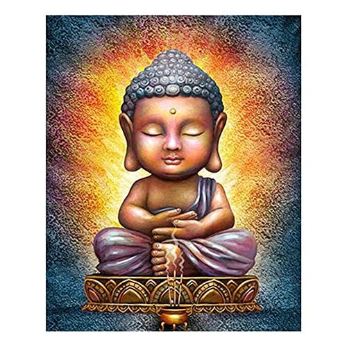 Puzzle 1000 Teile – Für Erwachsene, Puzzles für Kinder, Papier-Puzzlespiele, süße kleine Mönchs-Puzzles 1000 Teile für Erwachsene und Kinder, 38 x 26 cm von CUREW