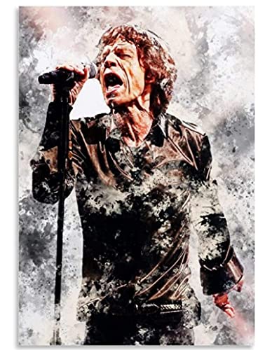 Puzzle 1000 Teile Zusammenbauen Rolling Stone Poster Erwachsene Lernspielzeug 70x50CM von CUREW