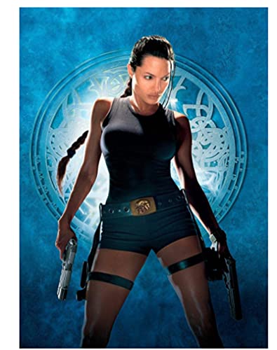 Puzzle 1000 Teile aus Holz zum Zusammenbauen, Tomb Raider-Filmplakat, Spiele für Erwachsene, Lernspielzeug, 70 x 50 cm von CUREW