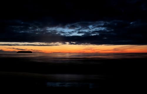 Puzzle für Erwachsene, 1000 Teile, Landschaftspuzzle für Erwachsene und Kinder, anspruchsvolles Spiel, Meer, Landschaft, 70 x 50 cm von CUREW