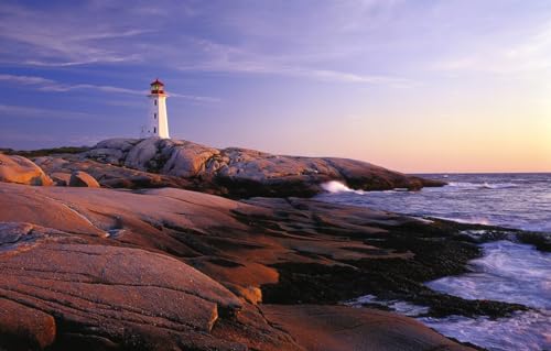 Puzzle für Erwachsene, 1000 Teile, Landschaftspuzzle für Erwachsene und Kinder, anspruchsvolles Spiel, Meer, Leuchtturm, Kanada, 70 x 50 cm Puzzle für Erwachsene, 1000 Teile, Landschaftspuzzle für Erwachsene und Kinder, anspruchsvolles Spiel, Meer, Leuchtturm, Kanada, 70 x 50 cm von CUREW