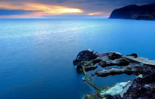 Puzzle für Erwachsene, 1000 Teile, Puzzle 1000 Teile für Erwachsene, Geschenke, Meer, Felsen, Portugal, 70 x 50 cm Puzzle für Erwachsene, 1000 Teile, Puzzle 1000 Teile für Erwachsene, Geschenke, Meer, Felsen, Portugal, 70 x 50 cm von CUREW