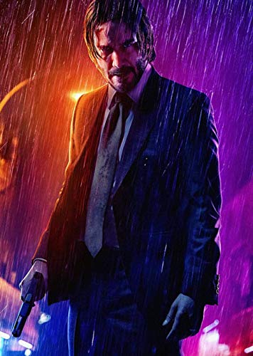 Puzzle für Erwachsene, 1000 Teile, Puzzle-Geschenk, Familien-Heimdekoration, Spielzeug, Spiele für Kinder, Lerngeschenk (klassisches Gangster-Filmposter), 70 x 50 cm von CUREW