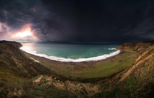 Puzzle für Erwachsene, 1000 Teile, Puzzle für Teenager, Kinder, großes Puzzle, anspruchsvolle Spiele für die Familie, Unterhaltungsspielzeug, Geschenke, Heimdekoration, Meer, Ufer, 70 x 50 cm Puzzle für Erwachsene, 1000 Teile, Puzzle für Teenager, Kinder, großes Puzzle, anspruchsvolle Spiele für die Familie, Unterhaltungsspielzeug, Geschenke, Heimdekoration, Meer, Ufer, 70 x 50 cm von CUREW