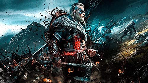 Puzzle für Erwachsene, 200 Teile, Assassins Creed, Puzzles für Kinder, Lernspielzeug, Denksportspiel, Geschenk für Teenager, DIY-Heimunterhaltungsspielzeug, 35 x 25 cm von CUREW