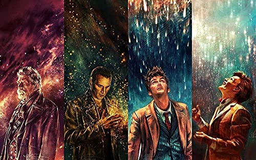 Puzzle für Erwachsene, 500 Teile, Doctor Who-Film, Lernspielzeug, Intelligenzspiel, Geschenk, Teenager, DIY, Familienunterhaltung, Mj733TY 52x38CM von CUREW