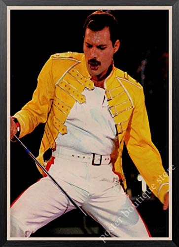 Puzzle für Erwachsene, Puzzle Queen Band Musicdie Mercury Vintage Puzzle 100 Teile Denkpuzzle Puzzlespielzeug 45,5 x 35,5 cm von CUREW