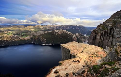 Puzzle für Erwachsene 100 | Puzzle | 100-teiliges Puzzle für Erwachsene, Meer, Bäume, Berge, Felsen, Wälder 45,5 x 35,5 cm Puzzle für Erwachsene 100 | Puzzle | 100-teiliges Puzzle für Erwachsene, Meer, Bäume, Berge, Felsen, Wälder 45,5 x 35,5 cm von CUREW