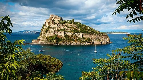 Puzzle für Erwachsene 100 Teile Ischia Aragonese Castle Italien Insel 45,5 x 35,5 cm Puzzle für Erwachsene 100 Teile Ischia Aragonese Castle Italien Insel 45,5 x 35,5 cm von CUREW