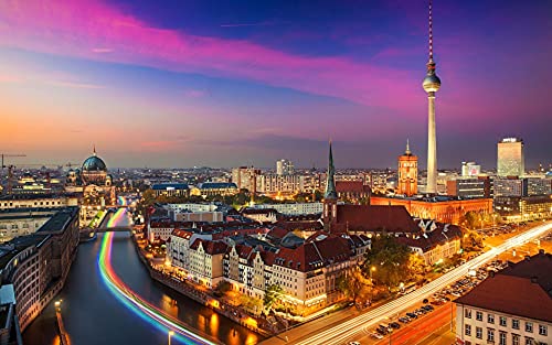 Puzzle für Erwachsene 200 Berlin Deutschland Stadtbild 35x25CM Puzzle für Erwachsene 200 Berlin Deutschland Stadtbild 35x25CM von CUREW