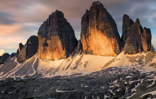 Puzzle für Erwachsene – 200-teiliges Puzzle für Kinder, Berge, Felsen, Italien, Gebirgskette, Dolomiten, 35 x 25 cm Puzzle für Erwachsene – 200-teiliges Puzzle für Kinder, Berge, Felsen, Italien, Gebirgskette, Dolomiten, 35 x 25 cm von CUREW