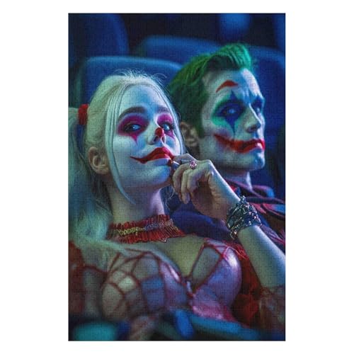 Puzzles - Joker-Film, Puzzle - 1000-teiliges Puzzle für Erwachsene, Künstlerillustrationen, malerische Landschaft, Deluxe-Puzzle-Geschenke 50 x 70 cm 38 x 26 cm Puzzles - Joker-Film, Puzzle - 1000-teiliges Puzzle für Erwachsene, Künstlerillustrationen, malerische Landschaft, Deluxe-Puzzle-Geschenke 50 x 70 cm 38 x 26 cm von CUREW