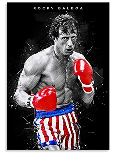 Rocky Balboa 1000-teiliges Puzzle, legendäres Boxer-Poster, Spielzeug für Erwachsene und Kinder, Lernspiel, 70 x 50 cm von CUREW