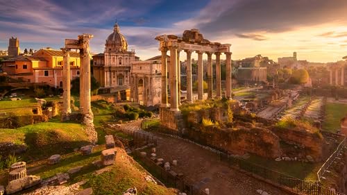 Schwieriges Puzzle für Erwachsene 500 Teile: Ruinen des Forum Romanum, Rom 52x38CM Schwieriges Puzzle für Erwachsene 500 Teile: Ruinen des Forum Romanum, Rom 52x38CM von CUREW
