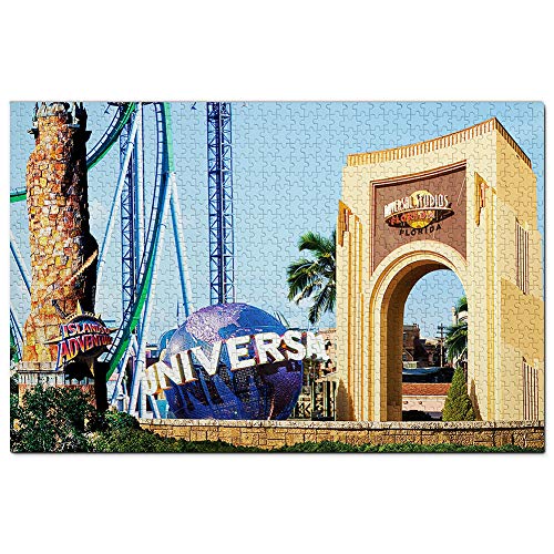 USA Amerika Universal Studios Florida Orlando Puzzle für Erwachsene 200 Teile Reisegeschenk Souvenir 35x25CM von CUREW