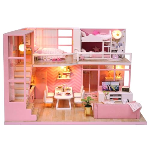 CUTE-Eyfud LED Lights & Music Box, Perfect Handmade Craft for Teens & Adults, Creative Doll House Gift for Birthdays and Holidays CUTE-Eyfud LED Lights & Music Box, Perfect Handmade Craft for Teens & Adults, Creative Doll House Gift for Birthdays and Holidays von CUTE-Eyfud