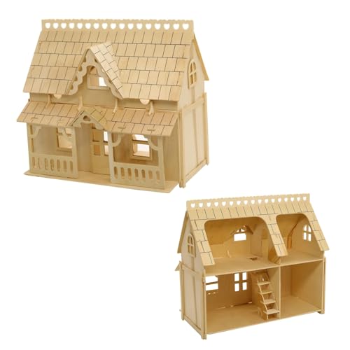 CUTEROOM 3D Holzpuzzle Bausatz für Erwachsene und Kinder, Anspruchsvolle Holzmodelle zum Basteln, Ideal für DIY und Modellbau von CUTEROOM