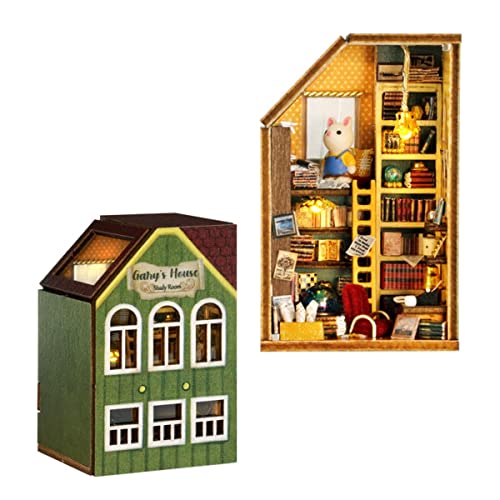 CUTEROOM DIY Holzpuppen Haus Handwerk Miniatur Kit - Cases Model & alle Möbel (Gary's House) von CUTEROOM