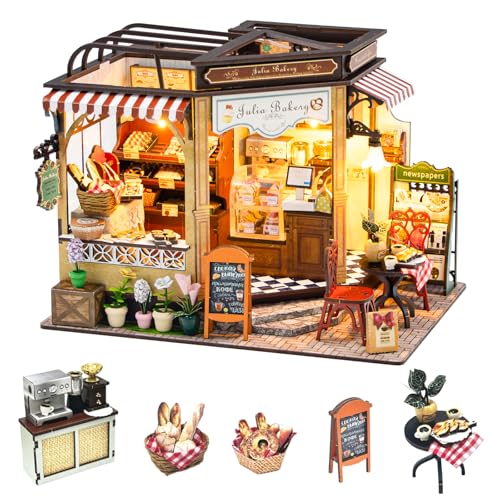 CUTEROOM DIY Miniatur Puppenhaus Kits mit Möbeln M2422 von CUTEROOM