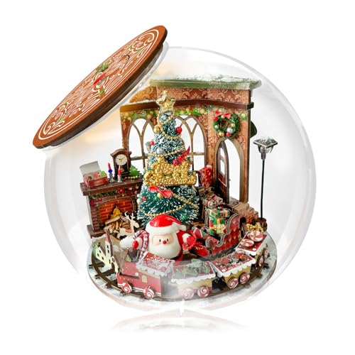 CUTEROOM DIY Miniaturen Puppenhaus Kit, DIY Miniaturhaus Kit für Erwachsene, Puppenhaus DIY Miniatur Zimmer Kit, Mini Handgemachtes Puppenhaus mit LED, Geburtstags- und Valentinstagsgeschenk für CUTEROOM DIY Miniaturen Puppenhaus Kit, DIY Miniaturhaus Kit für Erwachsene, Puppenhaus DIY Miniatur Zimmer Kit, Mini Handgemachtes Puppenhaus mit LED, Geburtstags- und Valentinstagsgeschenk für von CUTEROOM