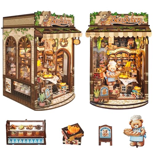 CUTEROOM Miniatur DIY 3D Book Nook Kit mit LED-Lichtern SQ65 CUTEROOM Miniatur DIY 3D Book Nook Kit mit LED-Lichtern SQ65 von CUTEROOM