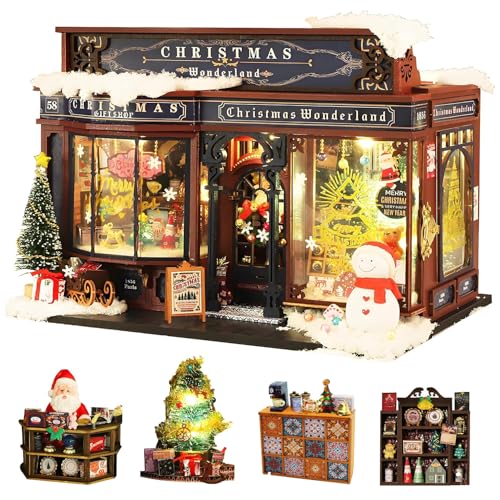 CUTEROOM Miniaturhaus-Set für Erwachsene - Weihnachtswunderland von CUTEROOM