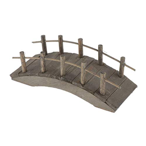 CUTICATE Miniatur Gartenmöbel Bogenbrücke Brücke aus Holz Für 1/12 Puppenhaus Mini Landschaftsbau Dekoration - Klein CUTICATE Miniatur Gartenmöbel Bogenbrücke Brücke aus Holz Für 1/12 Puppenhaus Mini Landschaftsbau Dekoration - Klein von CUTICATE