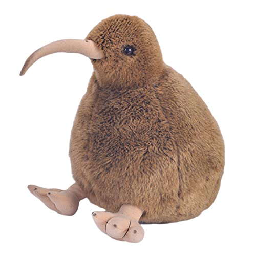 CUTICATE Stofftier Kiwi Vogel Kuscheltier Plüschtier für Erwachsene und Kinder - Braun, 28cm von CUTICATE