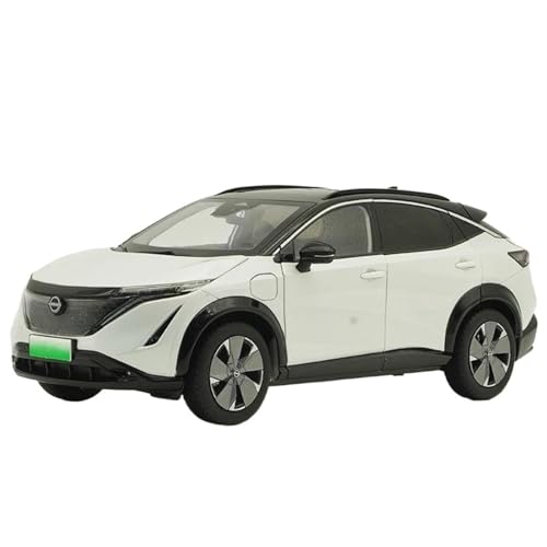 CUTSUGOK maßstabsgetreues Auto 1:18 Maßstab for Nissan Ariya Pure Electric Diecast Alloy Fertiges Automodell Statisches Automodell Modellfahrzeug zum Sammeln von CUTSUGOK