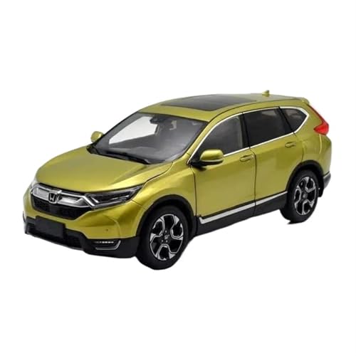 CUTSUGOK maßstabsgetreues Auto 1:18 for Maßstab Dongfeng CRV 2017 Legierung Auto Modell Sammlung Souvenir Display Ornamente Fahrzeug Modellfahrzeug zum Sammeln von CUTSUGOK