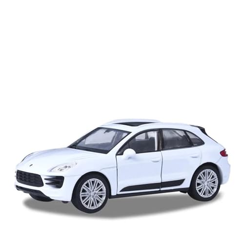 CUTSUGOK maßstabsgetreues Auto 1:36 Für Porsche Macan Turbo Scale Simulator Zurückziehen Auto SUV Modell Auto Metall Diecast Auto Modell Modellfahrzeug zum Sammeln(C) von CUTSUGOK