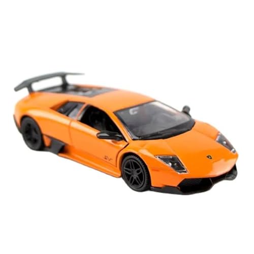 CUTSUGOK maßstabsgetreues Auto 1:36 für Lamborghini Sportwagen Legierung Automodell Simulation Druckgussautomodell Geeignete Modellfahrzeug zum Sammeln(B) von CUTSUGOK