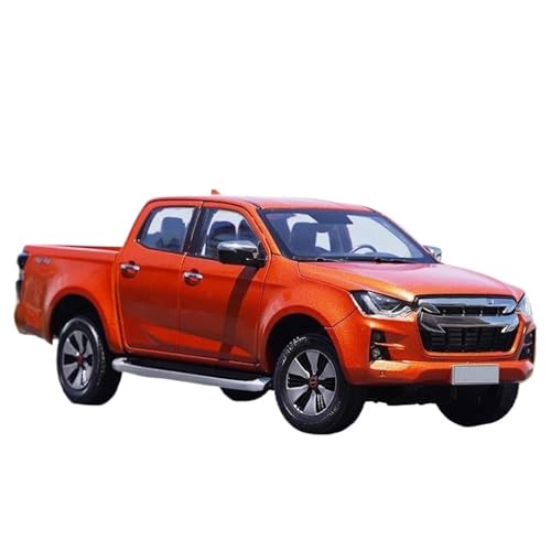 CUTSUGOK maßstabsgetreues Auto Maßstab 1:18 for Isuzu D-MAX Pickup 2021, Druckguss-Legierung, LKW-Transporter, Automodell, Souvenir-Fahrzeug Modellfahrzeug zum Sammeln(A) von CUTSUGOK