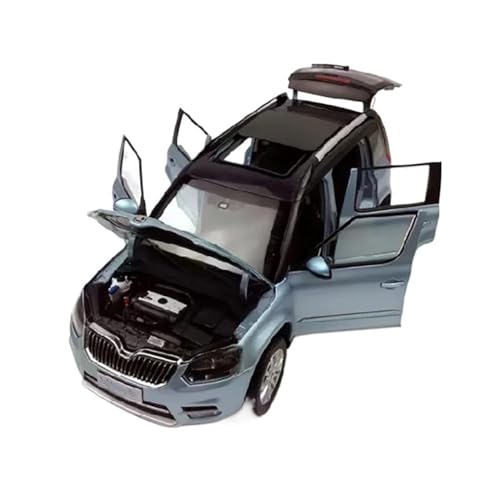 CUTSUGOK maßstabsgetreues Auto Maßstab 1:18 for Skoda Yeti City Edition SUV, Legierung, Automodell, Sammlung, Souvenir, Ornamente, Fahrzeug Modellfahrzeug zum Sammeln(B) von CUTSUGOK