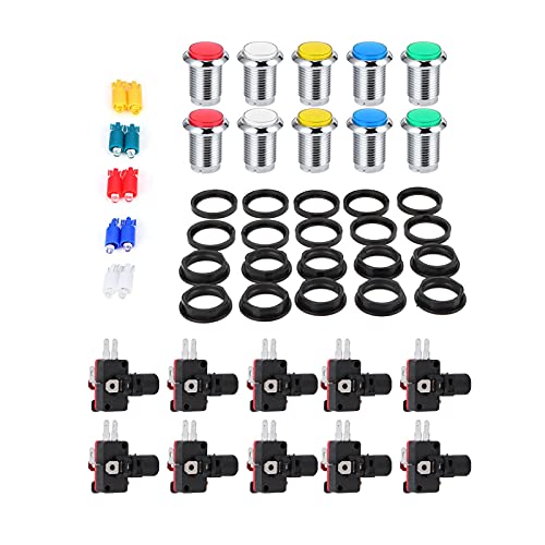 CUTULAMO Switch Button, Buttons Translucent Glow 32mm für Spielkonsole für CUTULAMO Switch Button, Buttons Translucent Glow 32mm für Spielkonsole für von CUTULAMO