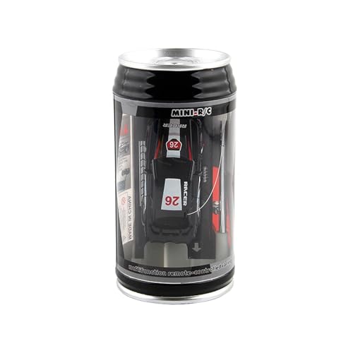 CUTeFiorino 1 Set Remote Car with Roadblocks Cans Design Creative Simulation Car Toy Kids Lichter Und Geräusche (Black, One Size) von CUTeFiorino