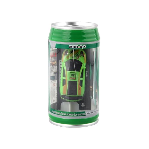 CUTeFiorino 1 Set Remote Car with Roadblocks Cans Design Creative Simulation Car Toy Kids Lichter Und Geräusche (Green, One Size) von CUTeFiorino