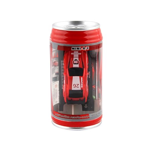 CUTeFiorino 1 Set Remote Car with Roadblocks Cans Design Creative Simulation Car Toy Kids Lichter Und Geräusche (Red, One Size) von CUTeFiorino