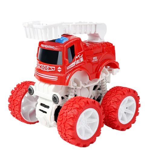 CUTeFiorino 1PCS Fire Truck Toys for 3 4 5 Year Old Boy Birthday DIY Assembly Take Apart Firetruck Stem Building Toys Xmas Bday 3 4 5 6 Year Old Boys Girl Auto Modelle 1 18 (T, One Size) von CUTeFiorino