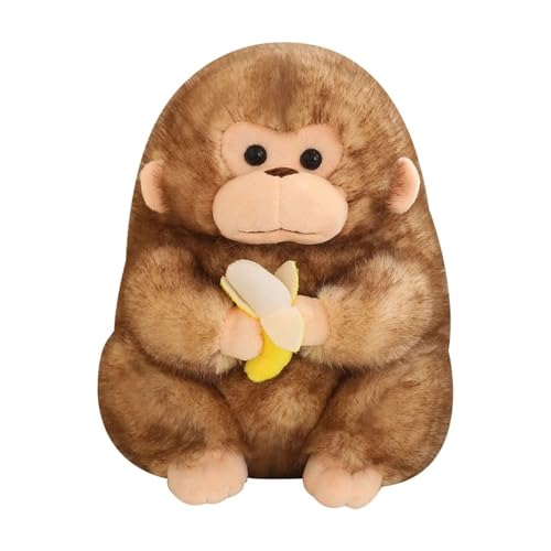CUTeFiorino AFFE Kuscheltiere Plüschtiere 11,81" Süßes Plüschtier Weiches Flauschiges Kuscheltier für Familienkinder Mädchen Haarreif (A, One Size) von CUTeFiorino