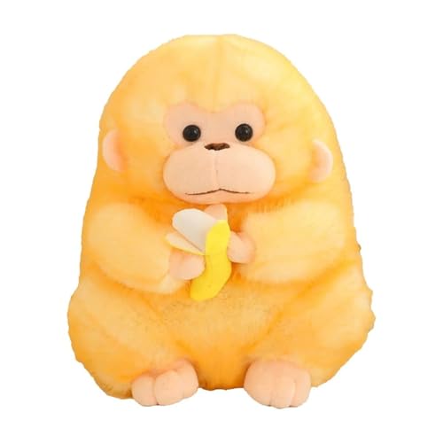 CUTeFiorino AFFE Kuscheltiere Plüschtiere 11,81" Süßes Plüschtier Weiches Flauschiges Kuscheltier für Familienkinder Mädchen Haarreif (B, One Size) von CUTeFiorino