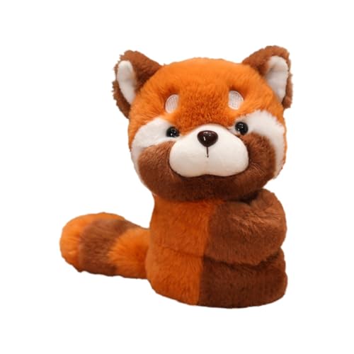 CUTeFiorino -Armband-Plüschtier, 20,3 cm, Stofftier, Kleinkindpuppe für, Ring, Kinderarmbandpuppe, Riesenpanda, Plüschpuppe, Ringspielzeug Häuser (B, One Size) von CUTeFiorino