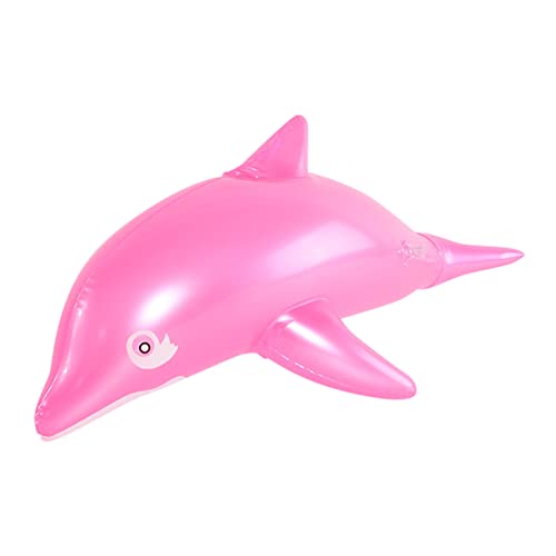 CUTeFiorino Aufblasbares Pool- mit Delfinen im -Stil zum Aufblasen von Pool-Strand-Geburtstagsfeier- Durchmesser cm (Pink, One Size) von CUTeFiorino