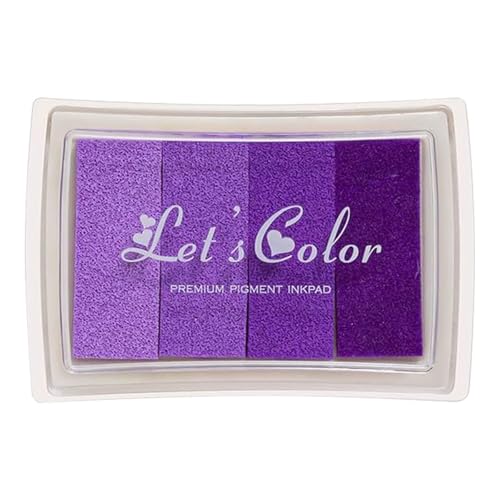 CUTeFiorino Basteltinte, auswaschbare DIY-Stempeltinte für, 24 Farben, Fingerabdrucktinte für Scrapbooking, Kartenmalerei, 6er-Set, mehrfarbige Tinte, 3 ml Kinderspielzeug Magische (Purple, One Size) CUTeFiorino Basteltinte, auswaschbare DIY-Stempeltinte für, 24 Farben, Fingerabdrucktinte für Scrapbooking, Kartenmalerei, 6er-Set, mehrfarbige Tinte, 3 ml Kinderspielzeug Magische (Purple, One Size) von CUTeFiorino