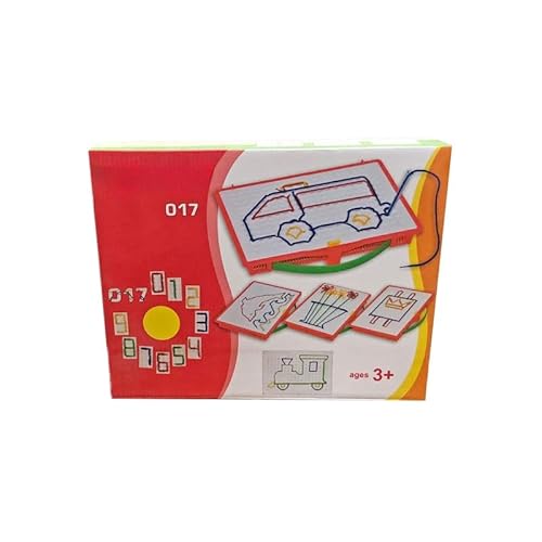 CUTeFiorino Calm Down Threading Boards Set of 2 Sensory Board for Calming Corner Social Emotional Learning Occupational Toys Basteln Malen Mädchen (White, One Size) von CUTeFiorino