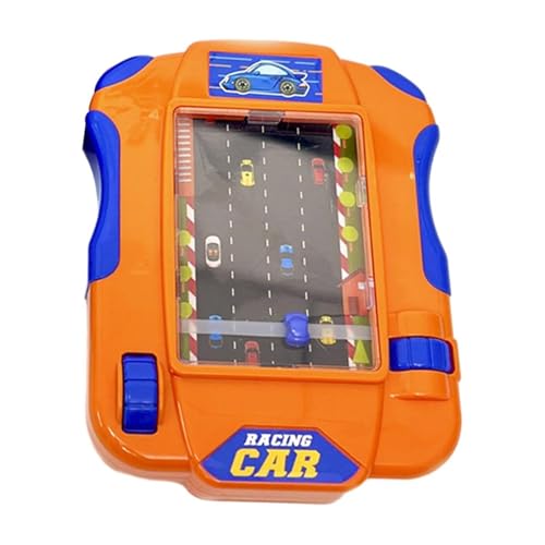 CUTeFiorino Children Handheld Games Console Toy Interesting Avoid Obstacles Car Game Boredom & Stress Toy for Kids 36 Kleinkindspielzeug Auto (Orange, One Size) von CUTeFiorino