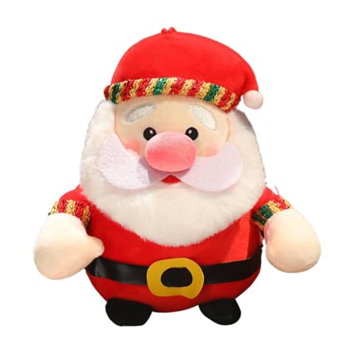 CUTeFiorino Christmas Plush Toy Doll Set Christmas Santa Stuffed Animal Toy Reindeer Cute Snowman Plush Xmas Home Decor for Adults Boy Girl Deutschsprachig (C, One Size) von CUTeFiorino